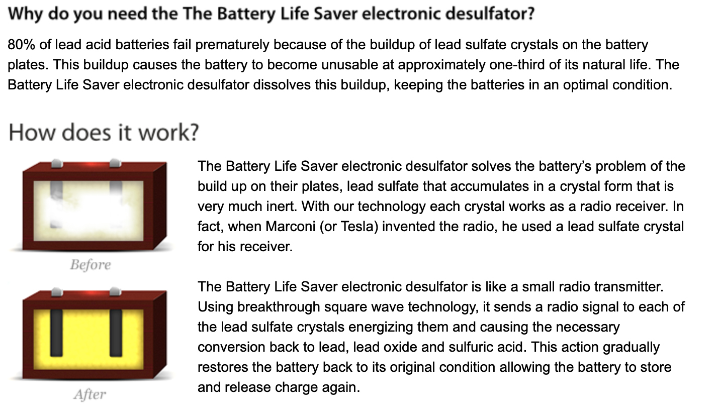 BATTERY LIFE SAVER Total Battery