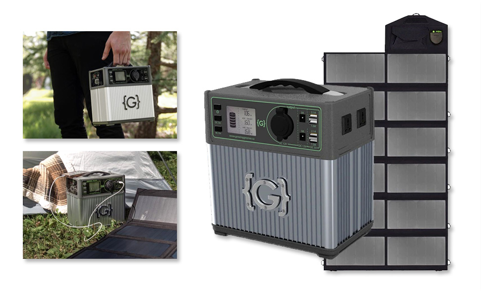 GRENGINE ULTRALITE COMBO Power Station with Solar Panel